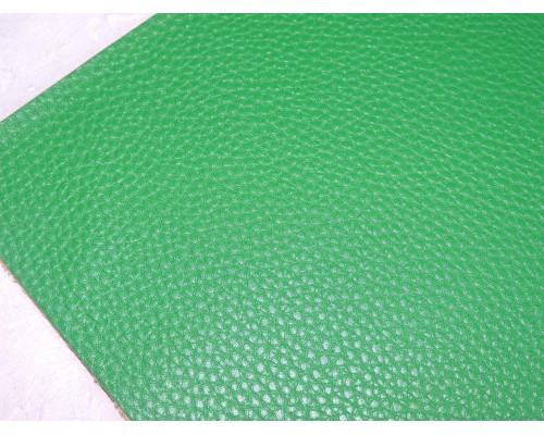 Кожзам зернистый  матовый, цв. зеленый