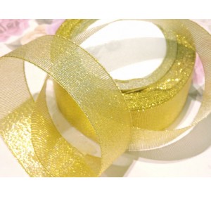 Парча 30 мм , цв. золото - 1м