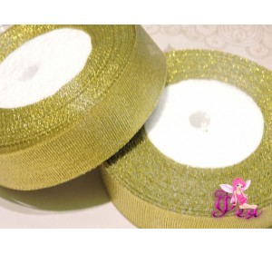 Парча 25мм , цв. золото - 1м