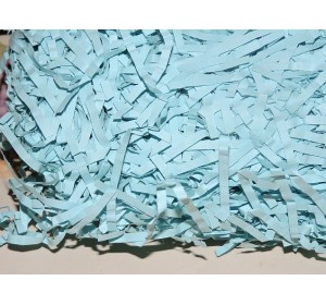 Соломка бумажная 100г., серо-голубого цвета