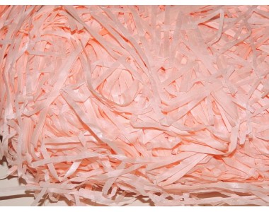 Соломка бумажная 100г., персикового цвета