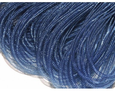 Регилин трубчатый 0,4 см, цв. джинс ( 1 м)