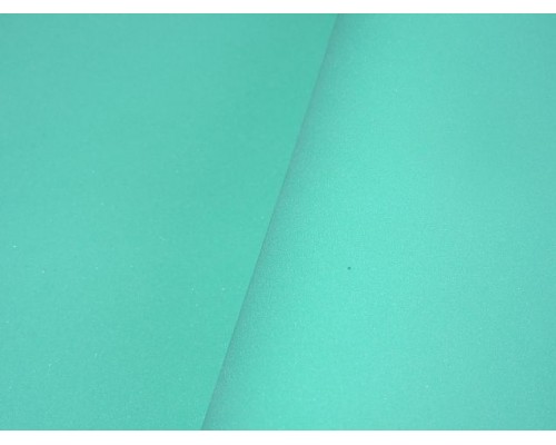 Фоамиран китайский 1 мм, бирюзового  цвета (25*25)