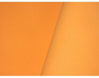 Фоамиран китайский 1 мм, оранжевого  цвета (25*25)