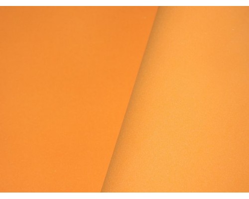 Фоамиран китайский 1 мм, оранжевого  цвета (25*25)