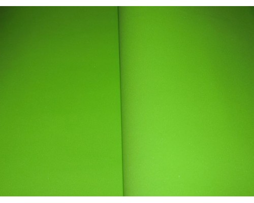 Фоамиран китайский 1 мм, ярко-салатового цвета (25*25)