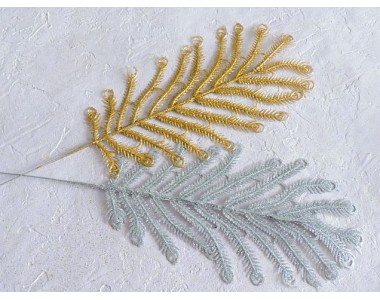 Веточка с глиттером 36*12 см - 1шт.