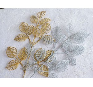 Веточка с глиттером 47*19 см - 1шт.