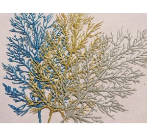 Веточка с глиттером 42,5*16 см - 1шт.