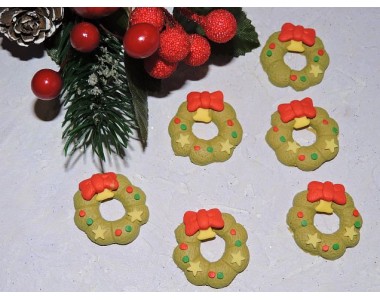 Кабошон 30 мм "Пряник" - 1 шт.