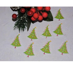 Фигурка из фанеры 31*42 мм "Ель" - 1 шт.