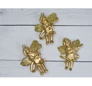 Новогодняя игрушка "Ангелочек" - 1 шт