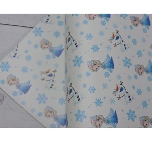 Кожзам "Эльза" - 1 лист.