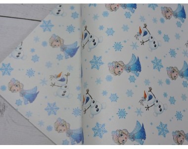 Кожзам "Эльза" - 1 лист.