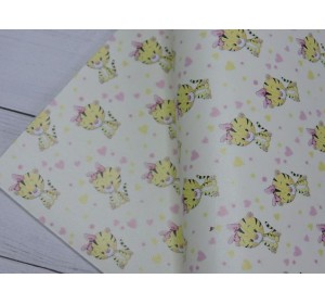 Кожзам "Тигренок" - 1 лист.