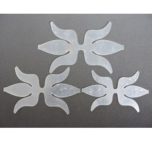 Набор пластиковых шаблонов 1 мм "Двойной бант"  - 1 набор.