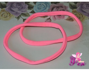 Резинка-повязка "One size", диаметр 10,5см, окружность 33 см. цв. розовый  -1 шт.