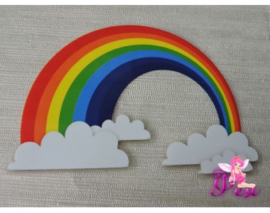 Термотрансфер "Радуга" 10*12 см