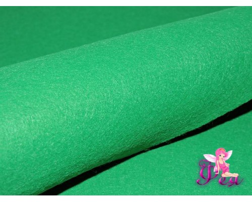 Фетр мягкий 20*30 см толщина 1 мм, цв. зеленый № 09 - 1 лист