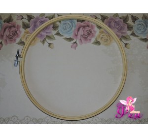 Пяльцы для вышивания, d=20см, деревянные - 1 шт.