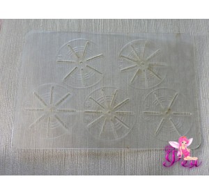 Шаблон для разметки лепестков (30,35 и 40 мм)