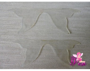 Набор шаблонов "Хвостики" в комплекте 2 детали