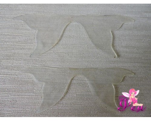 Набор шаблонов "Хвостики" в комплекте 2 детали