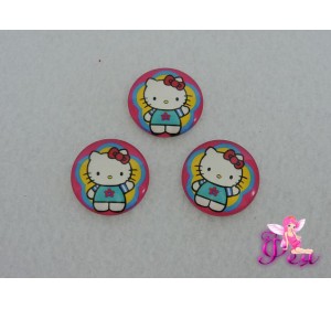 Эпоксидная фишка 25 мм ,"Китти"