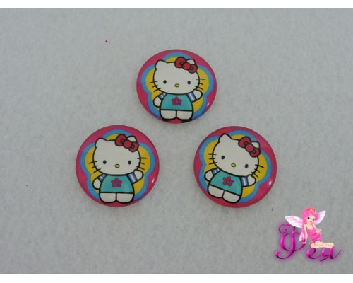 Эпоксидная фишка 25 мм ,"Китти"