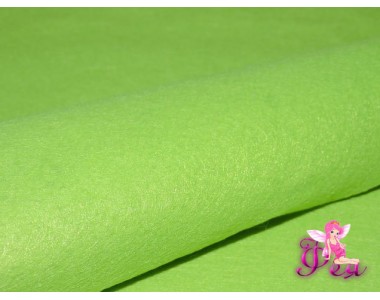 Фетр мягкий 20*30 см толщина 1 мм, цв. салатовый № 016 - 1 лист