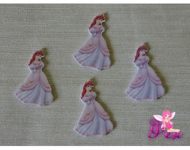 Кабошон-вырубка 40*30мм, Ариэль  (пластик)  - 1шт