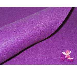 Фетр мягкий 20*30 см толщина 1 мм, цв. фиолетовый № 007 - 1 лист