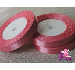 Атласная лента 12 мм, цв. пепельно-розовый - 1 м