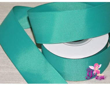 Репсовая лента 40 мм, цв. тиффани - 1м