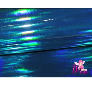 Кожзам "Хамелеон" 0.7 мм, цв.  морская волна