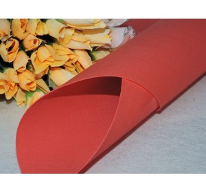 Фоамиран зефирный 1мм , цв. ярко-алый