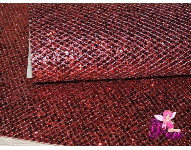 Лист кожзам "Глиттер-чешуйки",№ 8 232-27 Кожзам с глиттером, блестками и пайетками