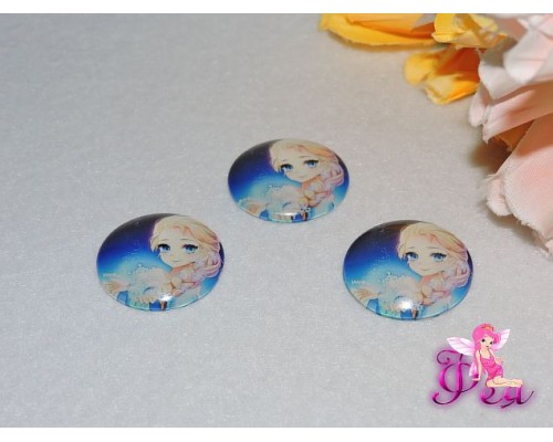 Эпоксидная фишка 26 мм, "Эльза"