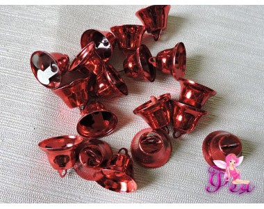 Колокольчик 18 мм, красный