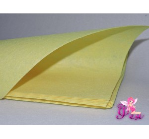 Фетр жесткий 1мм (формата А4), цв. лимонный