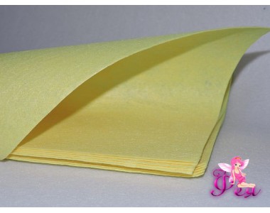 Фетр жесткий 1мм (формата А4), цв. лимонный