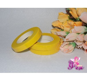 Тейп-лента 12мм* 27 м в бобине, цв. лимонный