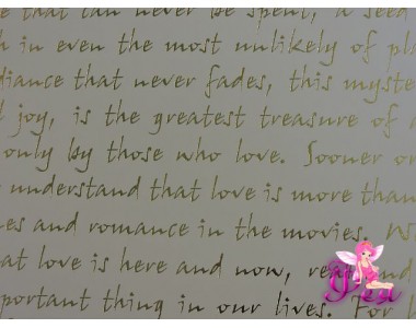 Лист бумаги одностор. Simple Flowers-Про любовь 30*30 см, 190г/м (1 лист)