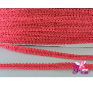 Тесьма "Шанель" 10 мм, цв. ярко-розовый №337