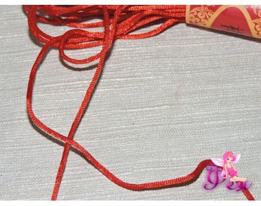 Шнур для браслетов "Красная нить" 1,5 мм - 1 м