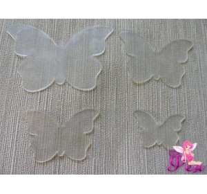 Набор шаблонов "Бабочки №1"В комплекте 4 детали