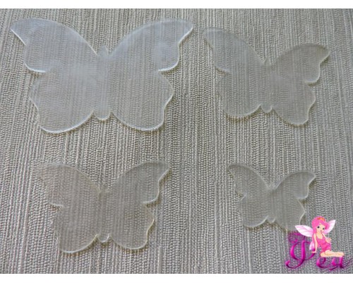 Набор шаблонов "Бабочки №1"В комплекте 4 детали