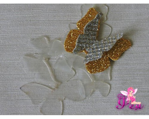 Набор шаблонов "Бабочка двойная "В комплекте 6 детали