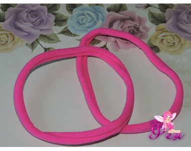 Резинка-повязка "One size",  диаметр 10,5см, окружность 33 см. цв. фукси -1 шт.