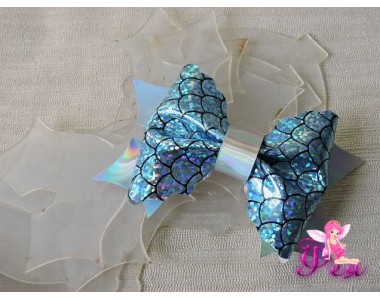 Набор шаблонов "Бантик - складочка" в комплекте 4 детали